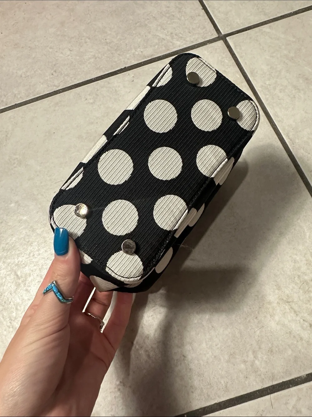 Kate Spade New York Women's Remedy‎ Small Bikini Dot Top-Handle Bag